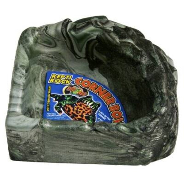 Zoo Med; Repti Rock Corner Water Dish