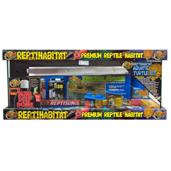 Zoo Med; ReptiHabitat Aquatic Turtle Kit 76x30x30cm