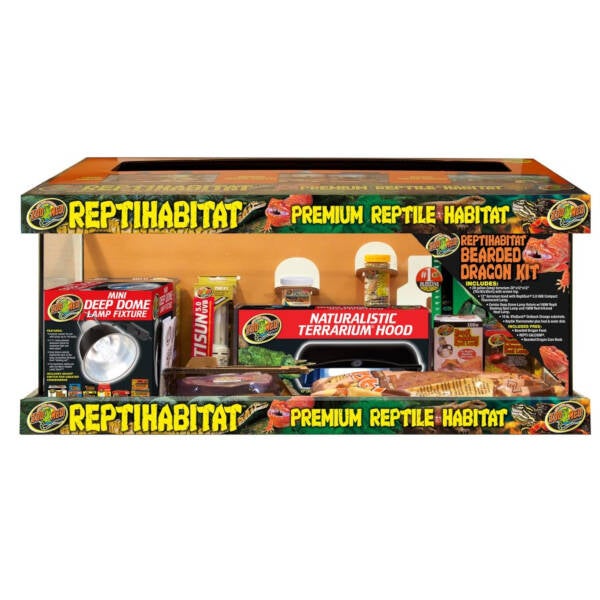 Zoo Med; ReptiHabitat Bearded Dragon Kit 76x30x30cm