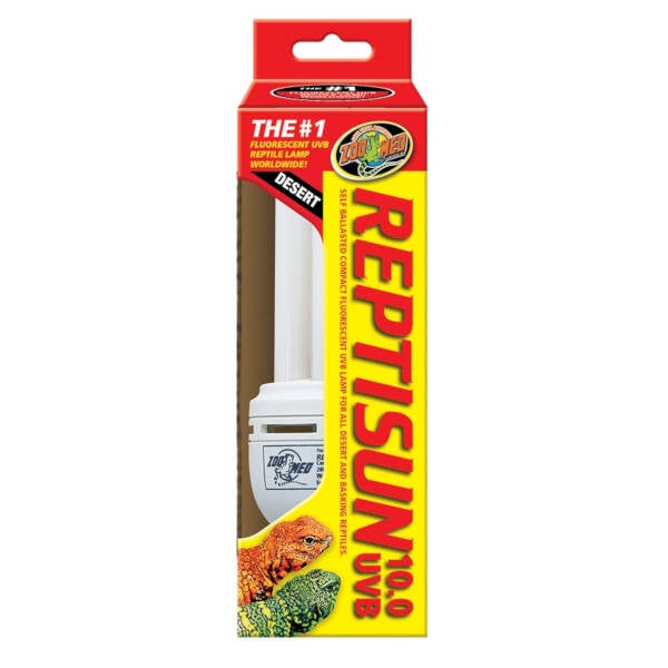 Zoomed; ReptiSun 10.0 Compact Fluorescent, 26W