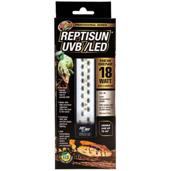 ZooMed; Reptisun UVB / LED Next Gen2 18W
