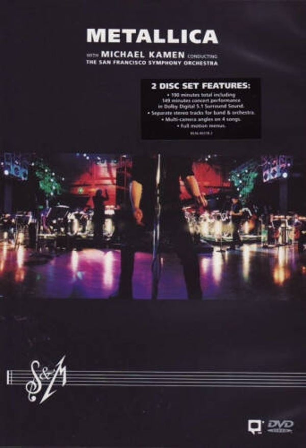 Metallica With Michael Kamen Conducting The San Francisco Symphony Orchestra – S&M
