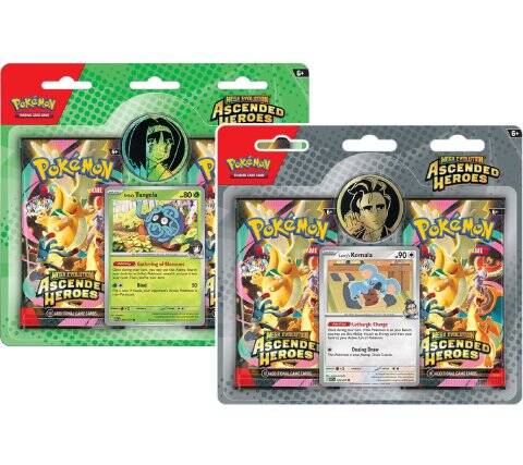 Pokémon Ascended Heroes Trainer Blister – Larry’s Komala (Promo & Booster)