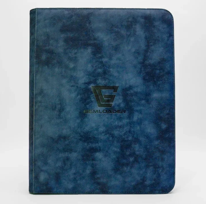 Gemloader - Premium 3''X4'' Toploader Binder Blue