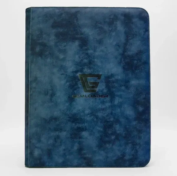 Gemloader - Premium 3''X4'' Toploader Binder Blue