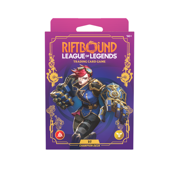 Riftbound: League of Legends TCG - Unleashed Champion Deck: Vi Display - EN