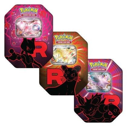 Team Rocket's Tin (Willekeurig) - Pokemon TCG