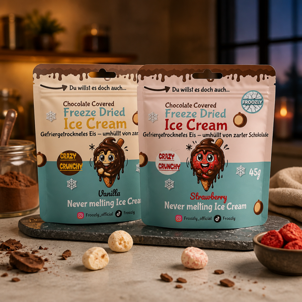 Freeze Dried Ice Cream - Verschiedene Sorten