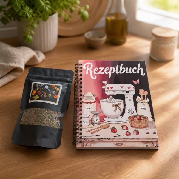 Rezeptbuch, Rezept Pizza,  Pizzagewürz
