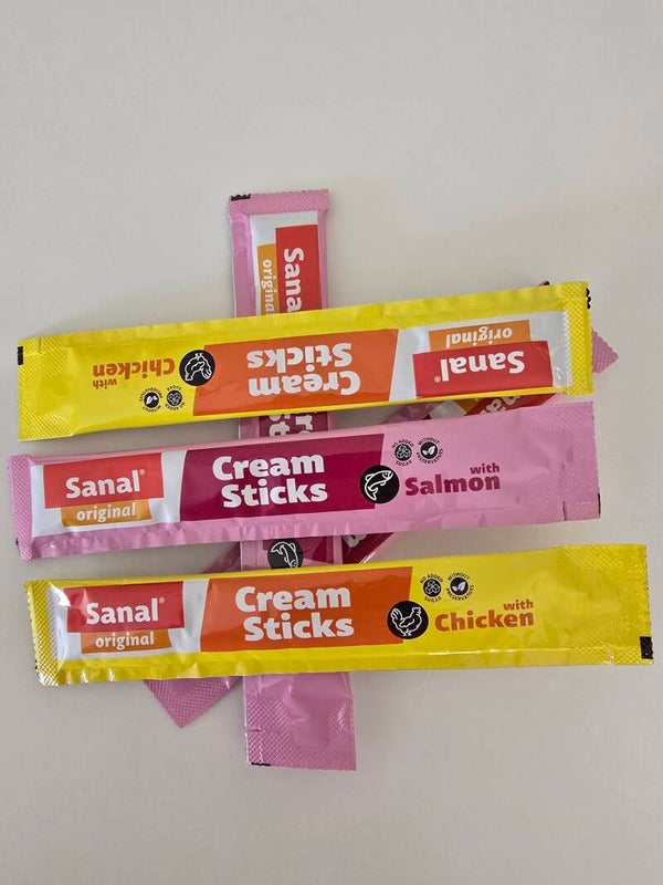 Creme Sticks With Salmon