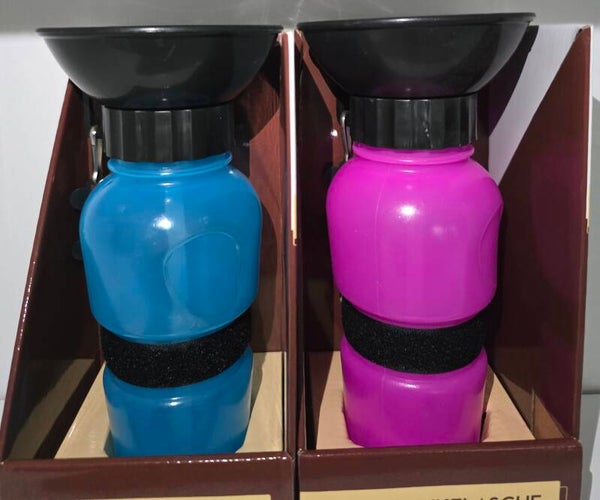 Tragbare Reisetrinkflasche für Hunde