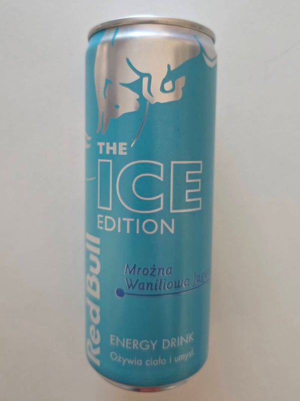 Red Bull Energy Drink Winter Edition Iced  Vanilla Berry