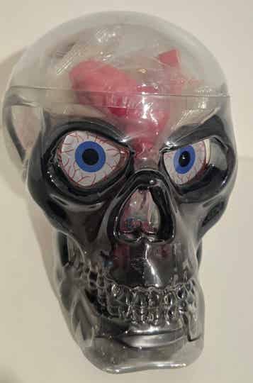 Totenkopf Halloween gefüllt