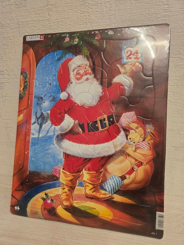Puzzle Weihnachtsmotiv mit Rahmen  ab 3 Jahren von LARSEN