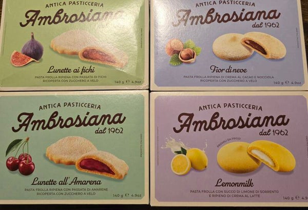 Italienisches gefülltes Mürbeteiggebäck von Antica Pasticceria Ambrosiana