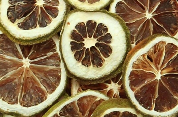 Getrocknete Zitronenscheiben