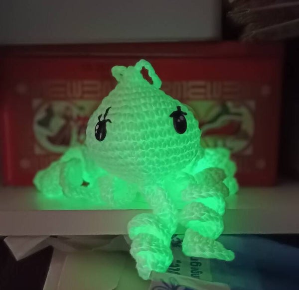 Pieuvre lumineuse – Compagnon des douces nuits ✨