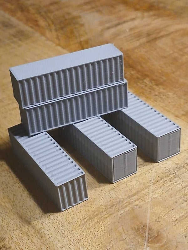 Container 30 ft N spoor  grijs