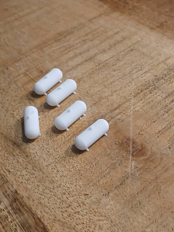 Gastanks 500 wit  N spoor