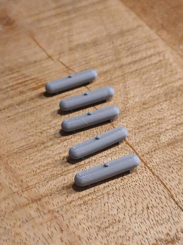 1000 g gastanks grijs  N spoor