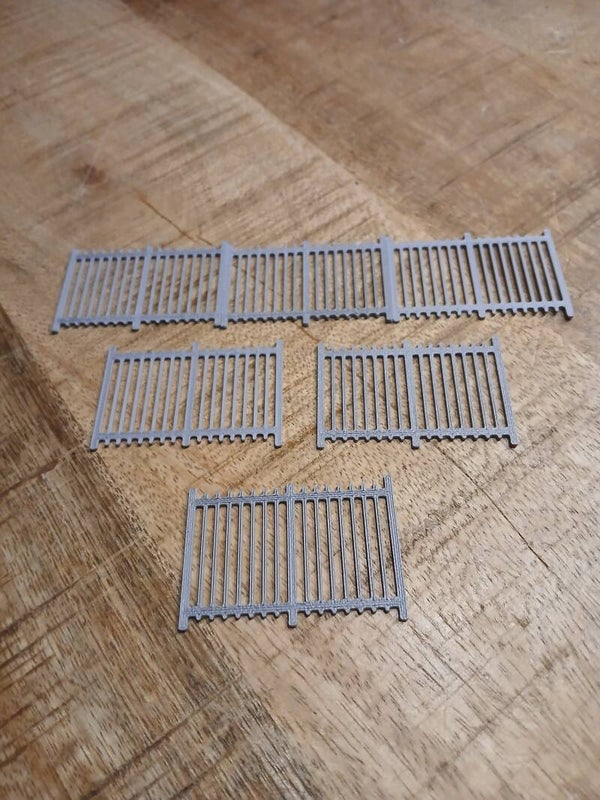 Bedrijventerreinhekken zilver/grijs H0