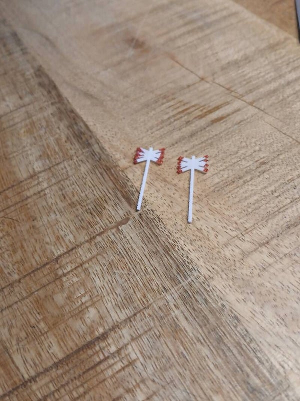 Andreskruis 2x dubbelspoor h0