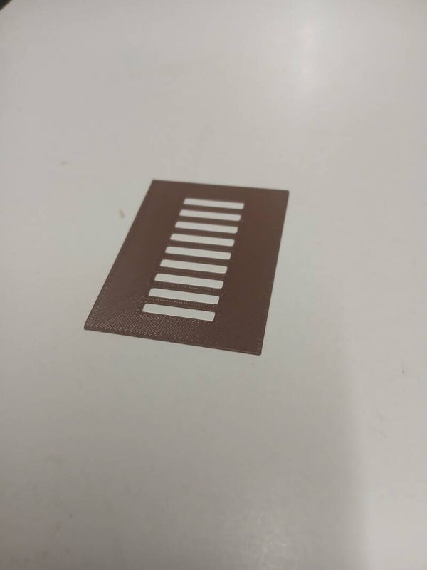 Zebrasjabloon N spoor