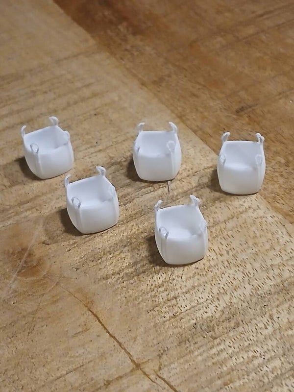 Bigbags schaal 1 op 50