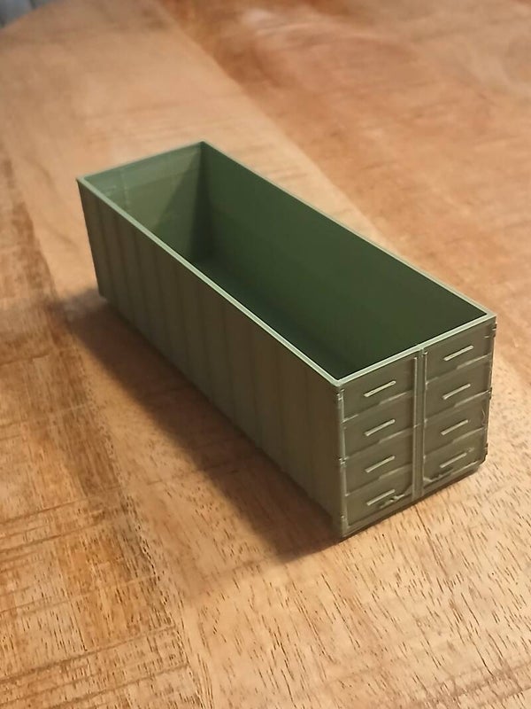 Rolcontainer groen  1/50