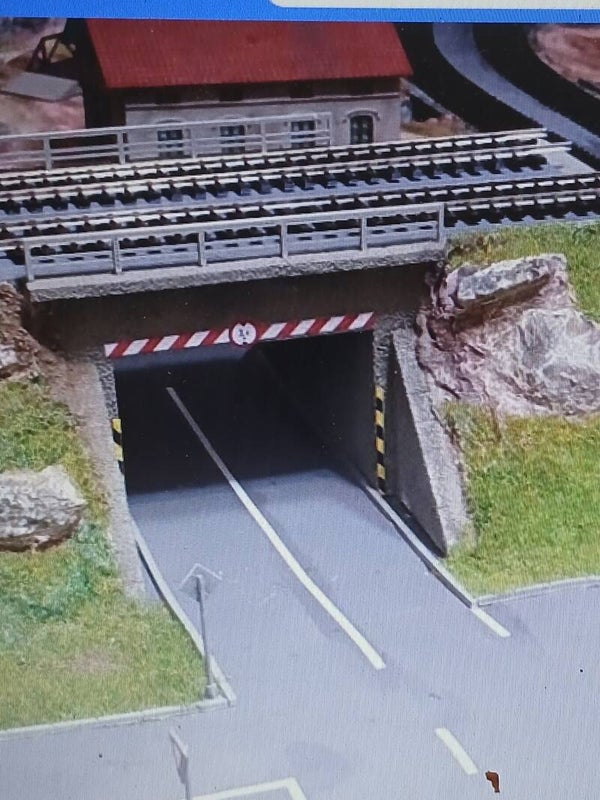 Dubbelspoor viaduct h0