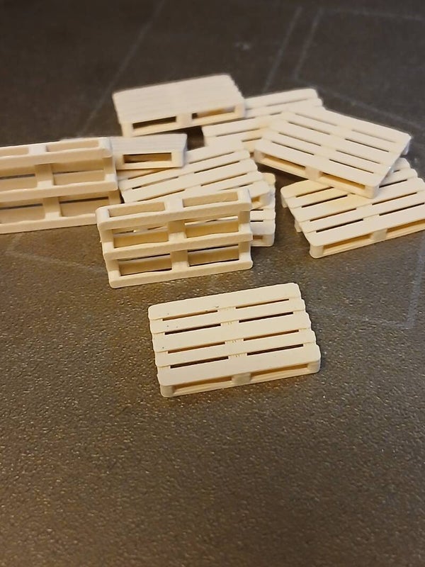 Europallets per 15 bruin               H0