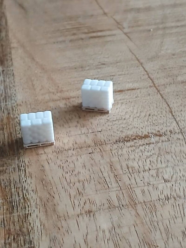 Zakken opo pallet Wit   H0