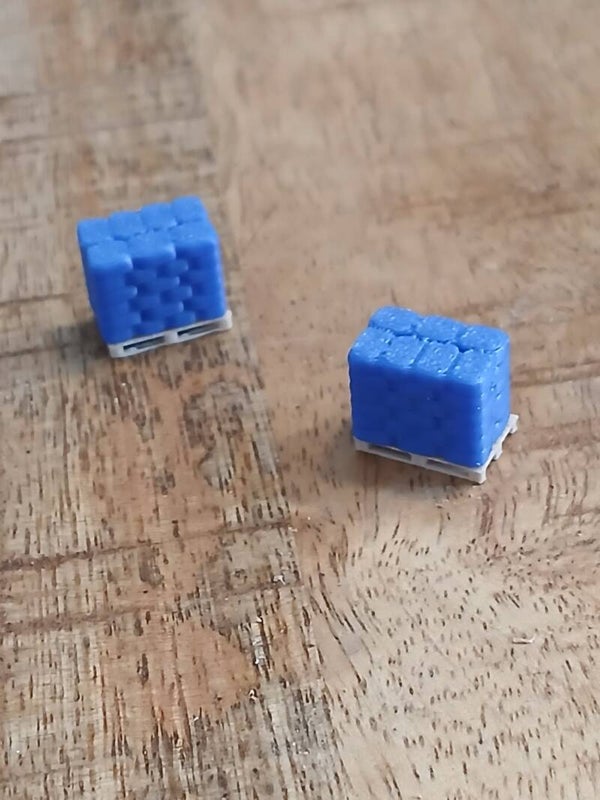 Zakken op pallet Blauw    H0