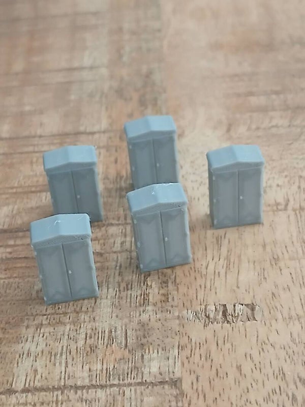 Relaiskast hoog grijs     H0