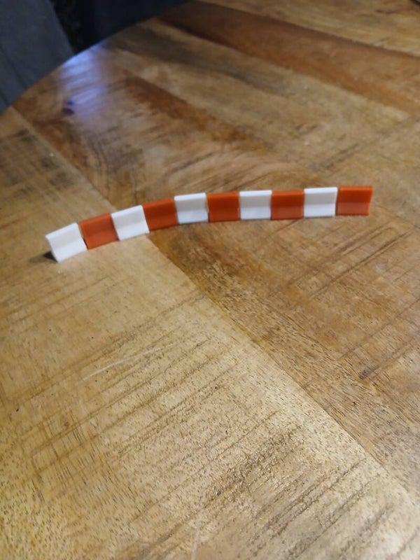 Wegafzetting per 10         H0