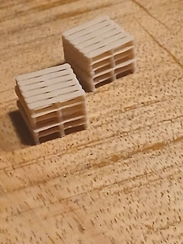 Gestapelde pallets houtkleur h0