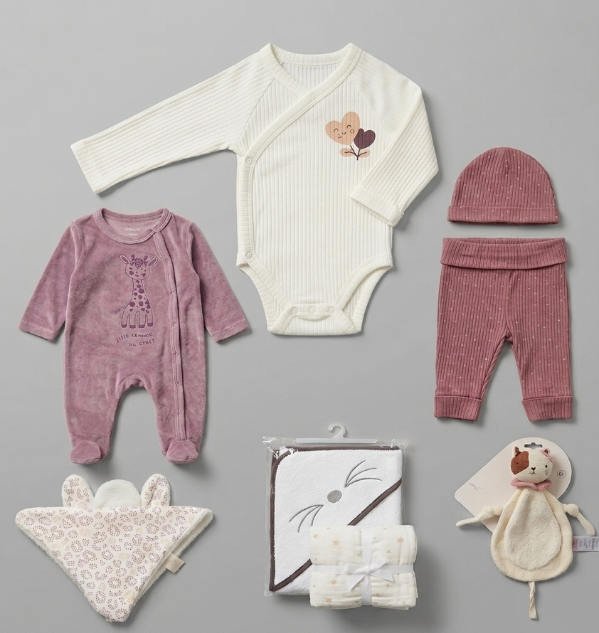 Coffret Cadeau Naissance 10 Pièces  — Maxx 05 | Babymaxx