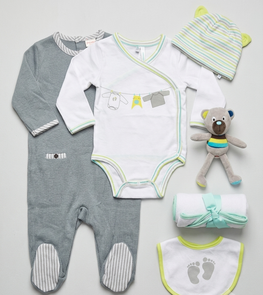 Coffret Cadeau Naissance 6 Pièces  — Little 01 | Babymaxx