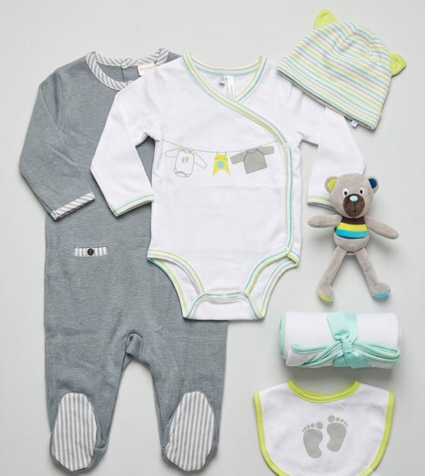 Coffret Cadeau Naissance 6 Pièces  — Little 01 | Babymaxx