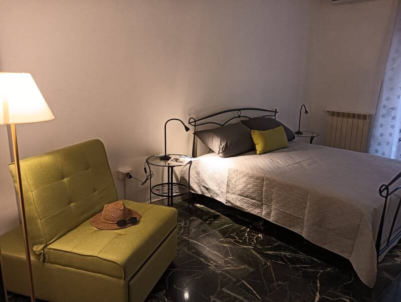 Letto matrimoniale e letto singolo