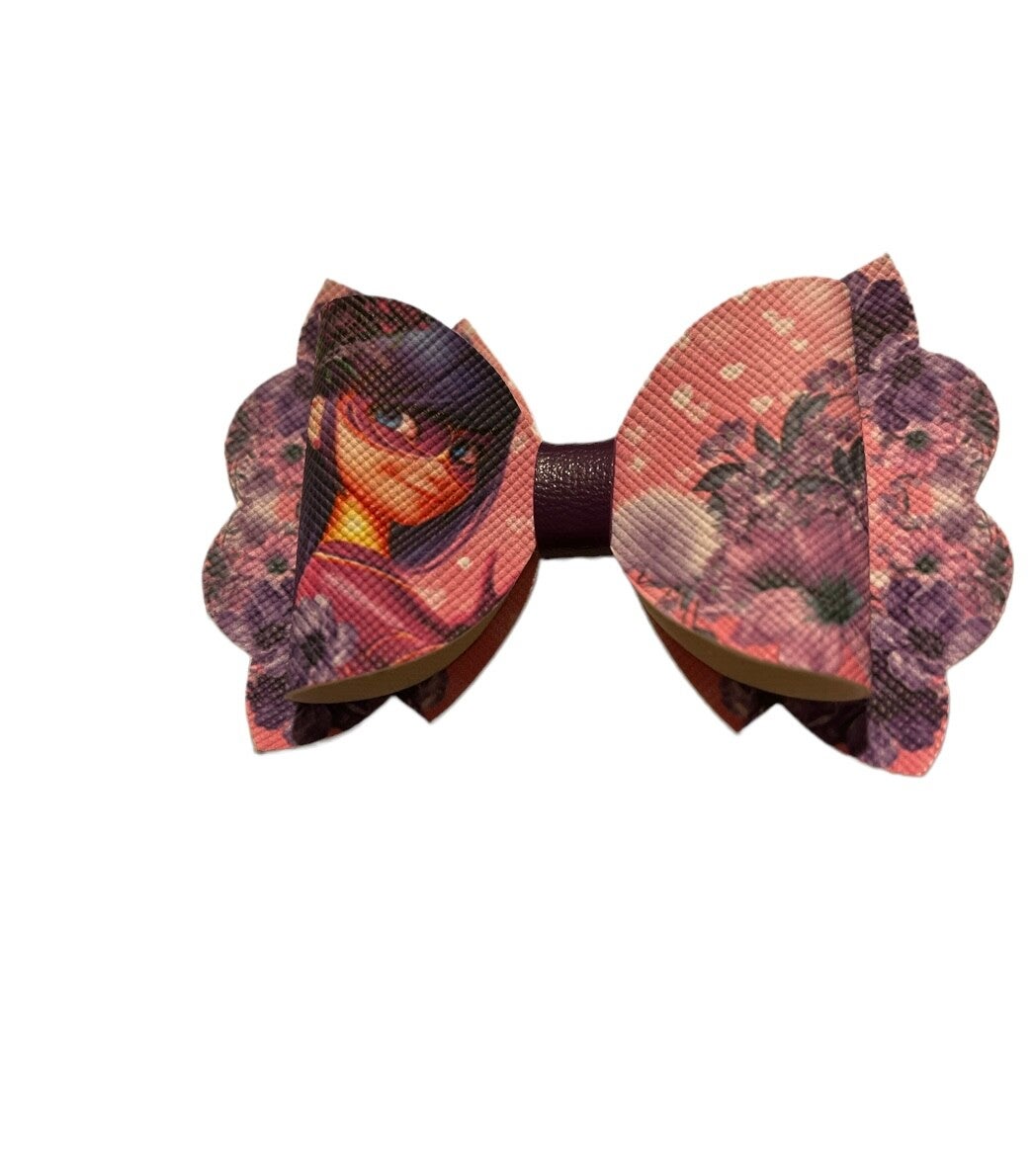 Haarclip Lady Bug paars