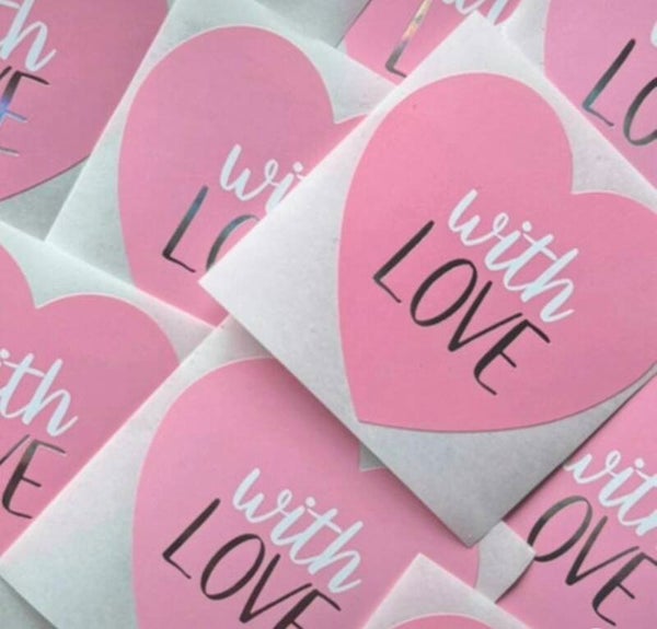 Stickers -  with love