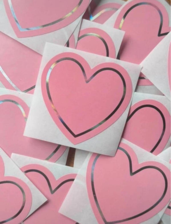 Stickers -  hartje