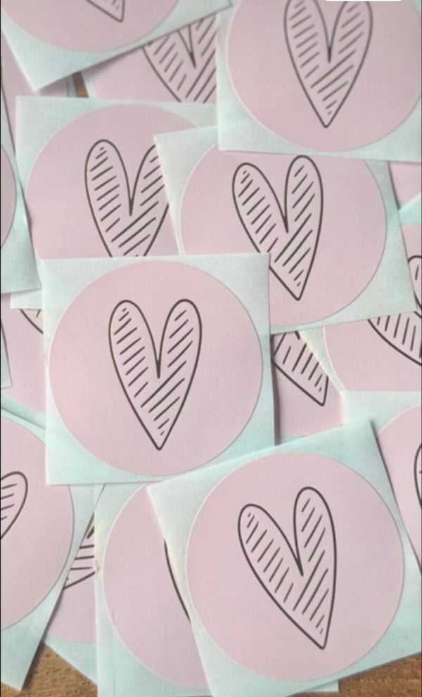 Stickers -  hartje