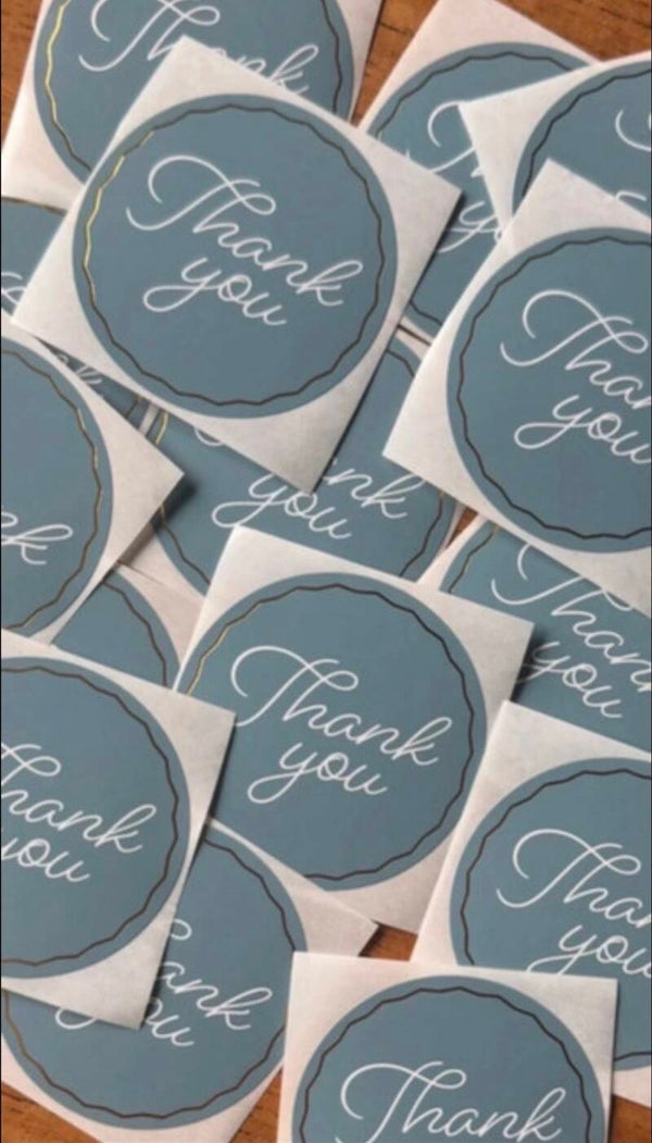 Stickers -  thank you