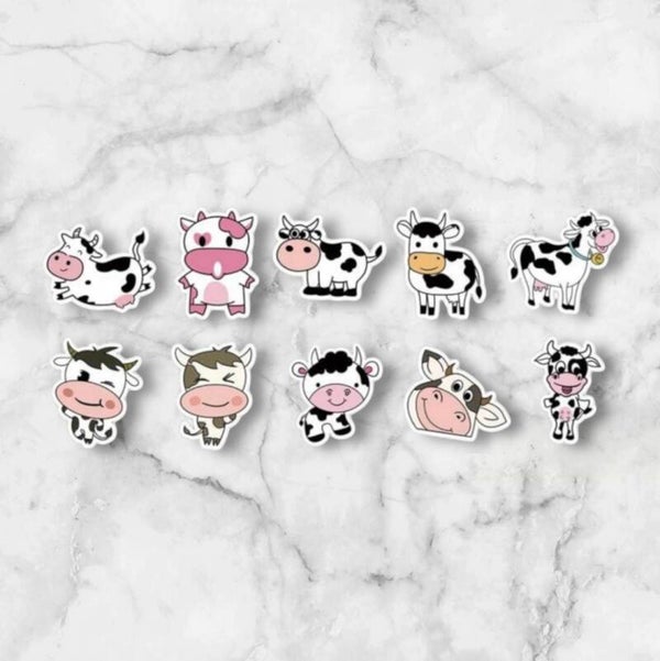 Koeien stickers