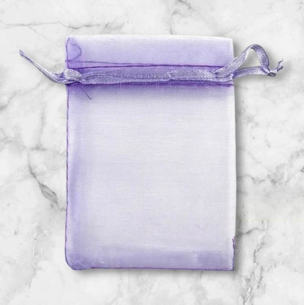 Organza zakjes lila