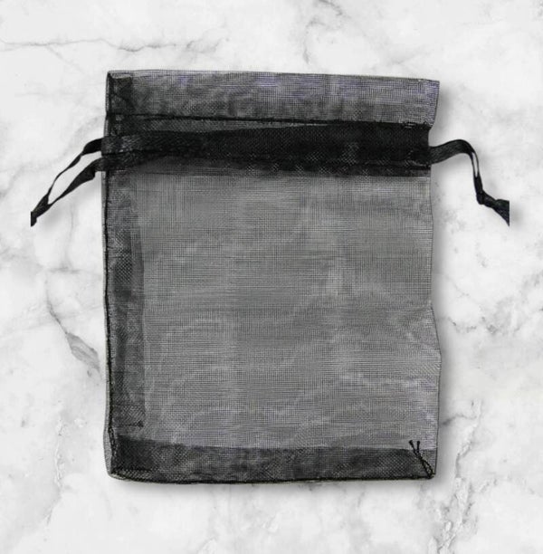 Organza zakjes zwart
