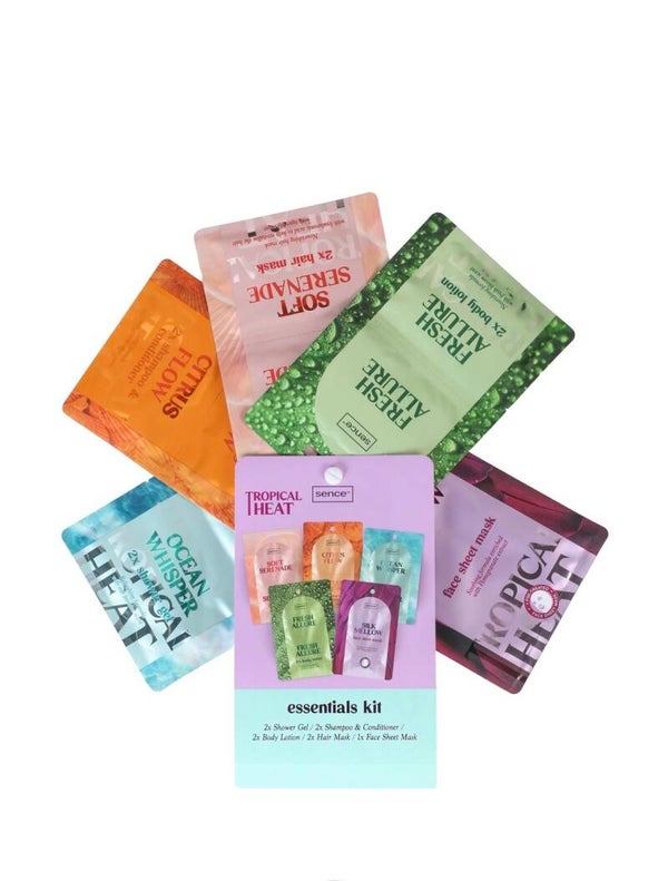 Sence Tropical Heat Essentials kit.