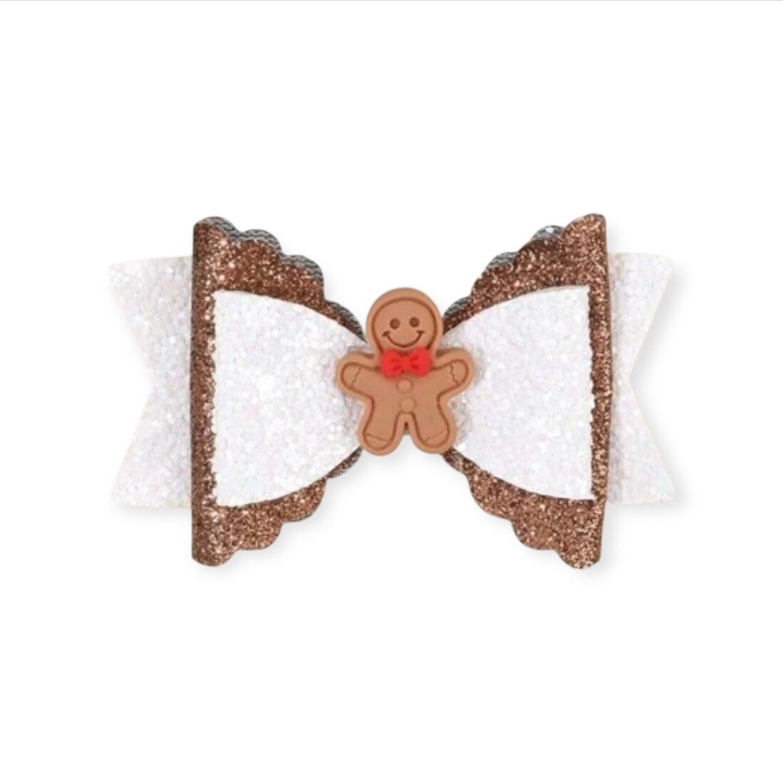 Haarclip peperkoek mannetje